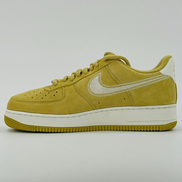 Nike Air Force 1 \'07 LV8 \'Embroidered Swoosh - Buff Gold\' HJ4465-700 Multi Size main image 9
